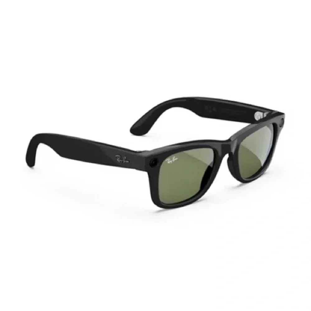Ray ban meta glasses - Matte Black with green lense